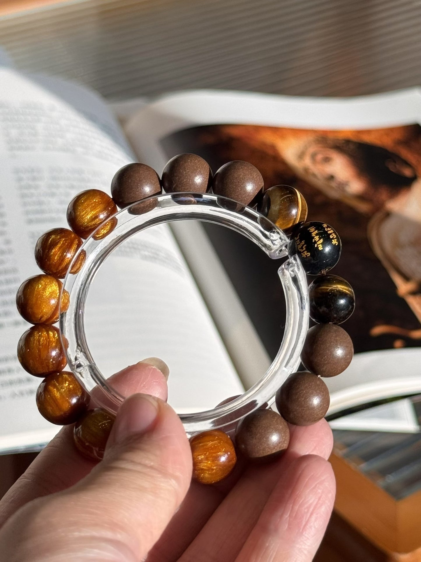 "May You Prosper" Tiger's Eye