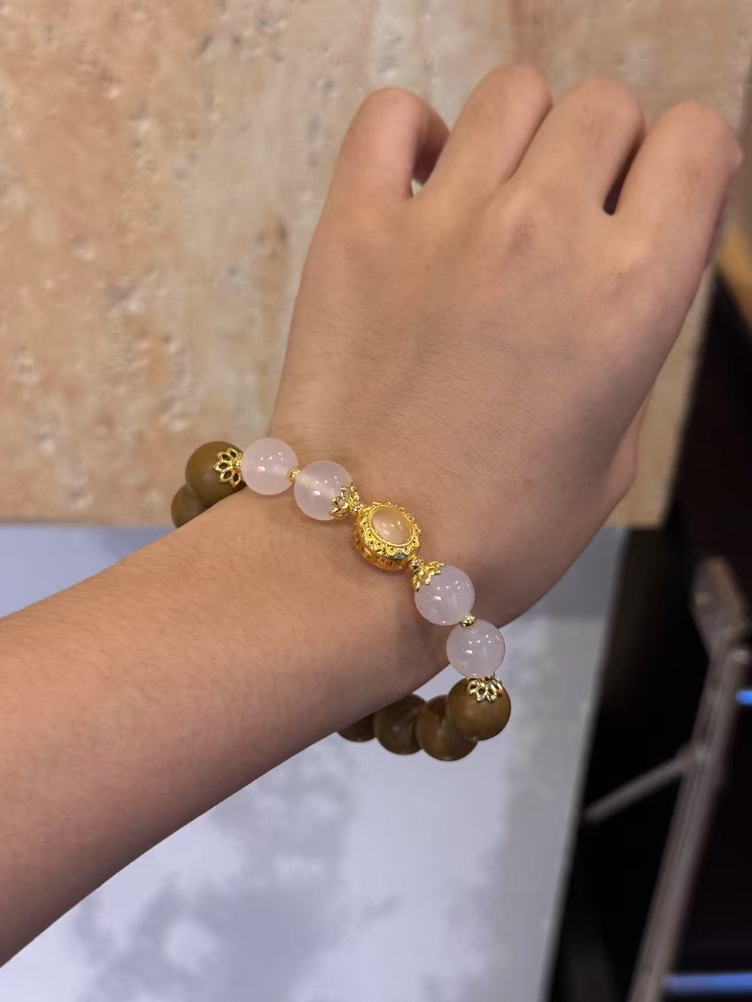 Lemon Aura Clear Quartz Bracelet