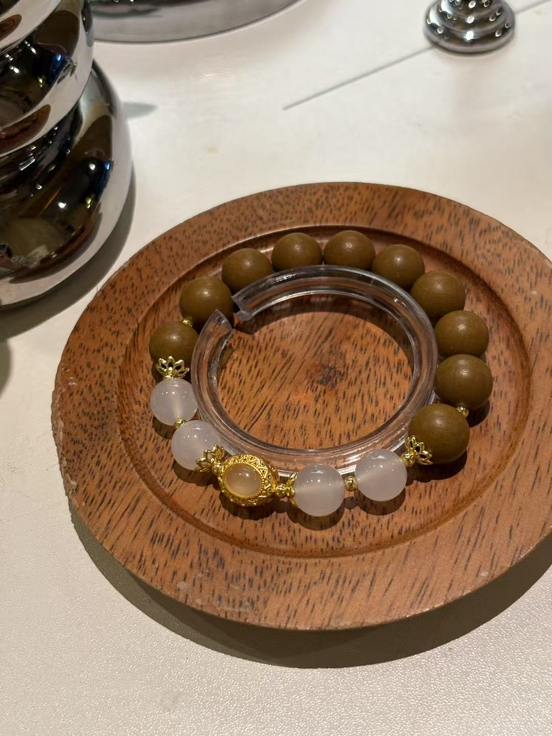 Lemon Aura Clear Quartz Bracelet