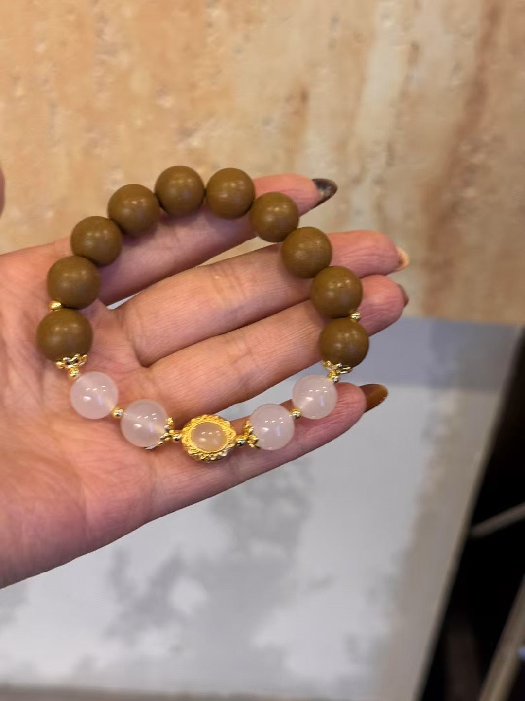 Lemon Aura Clear Quartz Bracelet