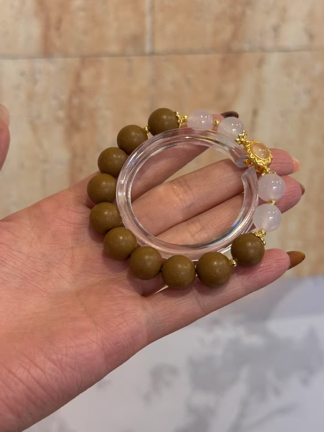 Lemon Aura Clear Quartz Bracelet