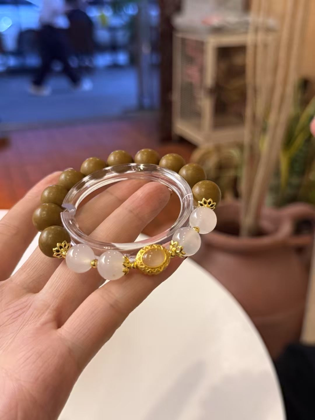 Lemon Aura Clear Quartz Bracelet