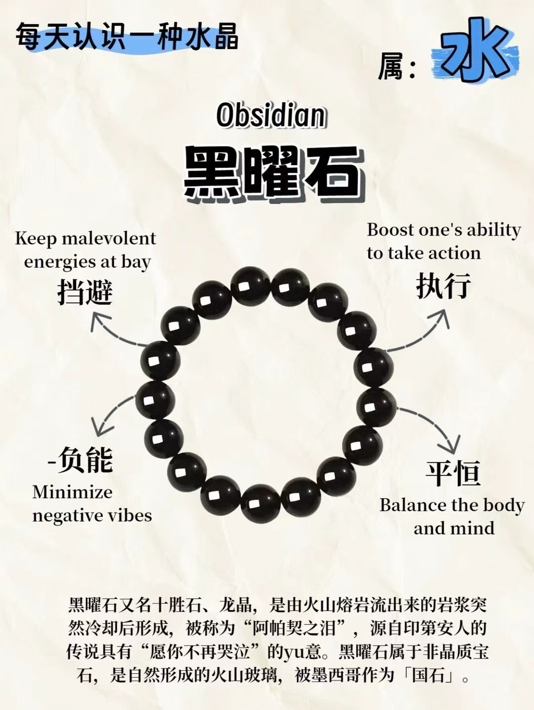 Qianling Incense&Black Obsidian