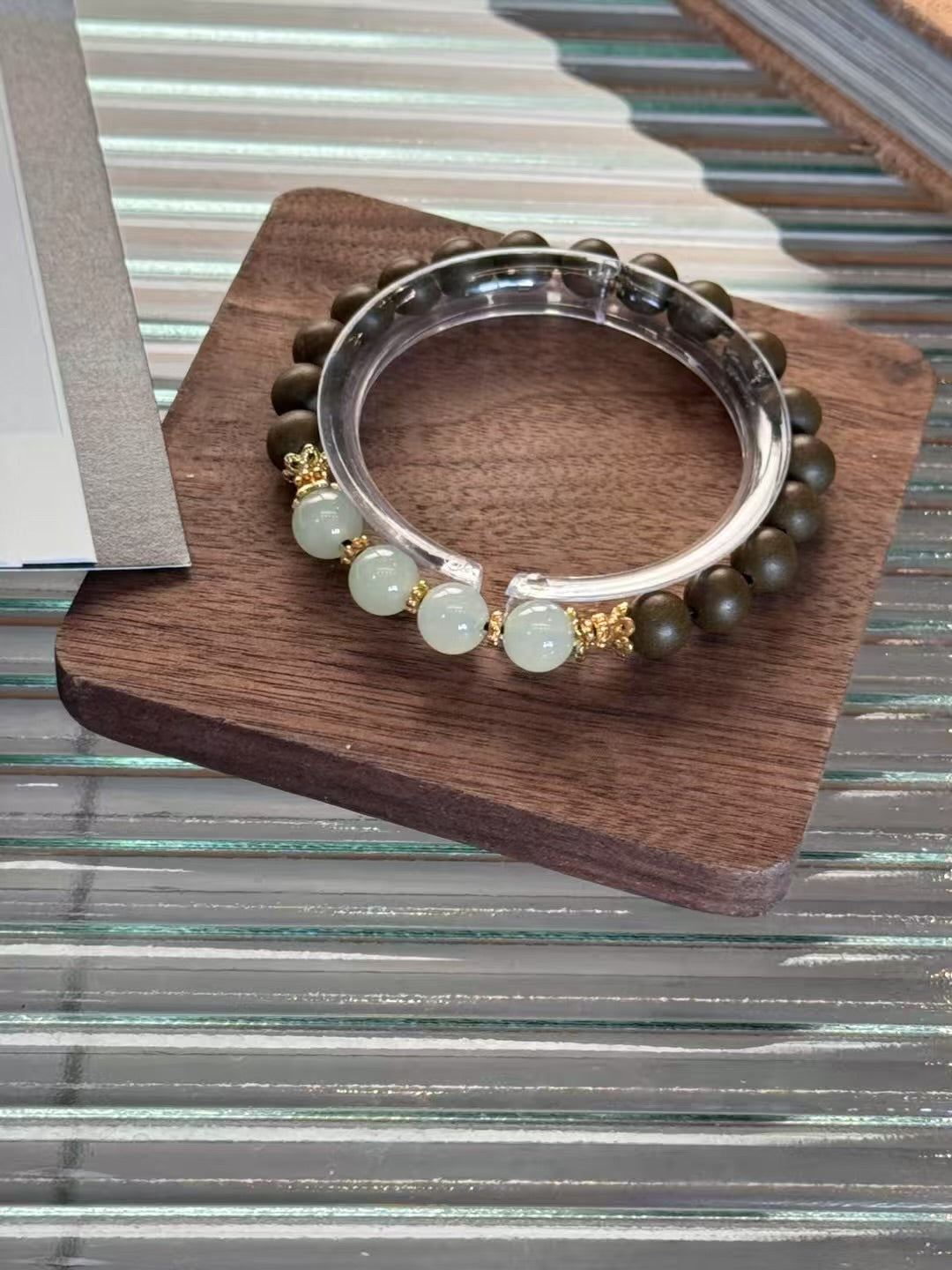 Lemon Aroma Petite Bead Bracelet