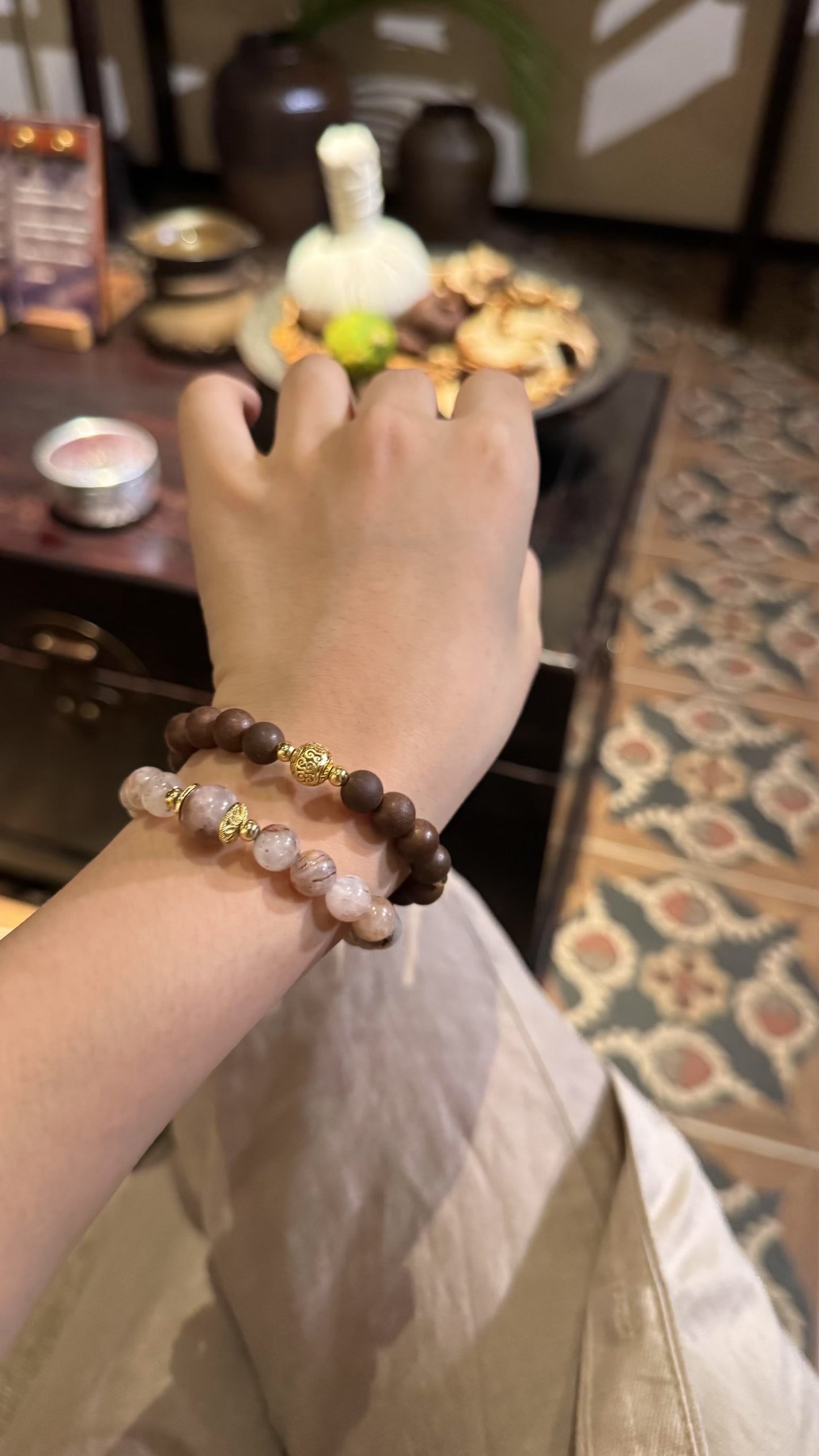 Double Loop Abundance Bracelet · Tiannian Aroma